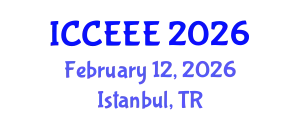 International Conference on Computing, Electrical and Electronic Engineering (ICCEEE) February 12, 2026 - Istanbul, Turkey