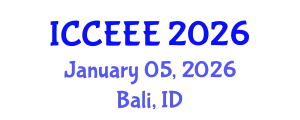 International Conference on Computing, Electrical and Electronic Engineering (ICCEEE) January 05, 2026 - Bali, Indonesia