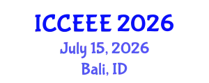 International Conference on Computing, Electrical and Electronic Engineering (ICCEEE) July 15, 2026 - Bali, Indonesia