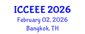 International Conference on Computing, Electrical and Electronic Engineering (ICCEEE) February 02, 2026 - Bangkok, Thailand