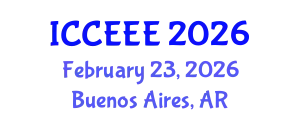 International Conference on Computing, Electrical and Electronic Engineering (ICCEEE) February 23, 2026 - Buenos Aires, Argentina