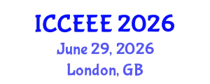 International Conference on Computing, Electrical and Electronic Engineering (ICCEEE) June 29, 2026 - London, United Kingdom