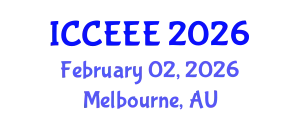International Conference on Computing, Electrical and Electronic Engineering (ICCEEE) February 02, 2026 - Melbourne, Australia
