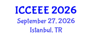 International Conference on Computing, Electrical and Electronic Engineering (ICCEEE) September 27, 2026 - Istanbul, Turkey