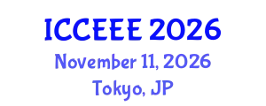International Conference on Computing, Electrical and Electronic Engineering (ICCEEE) November 11, 2026 - Tokyo, Japan