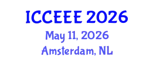 International Conference on Computing, Electrical and Electronic Engineering (ICCEEE) May 11, 2026 - Amsterdam, Netherlands