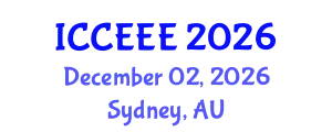 International Conference on Computing, Electrical and Electronic Engineering (ICCEEE) December 02, 2026 - Sydney, Australia