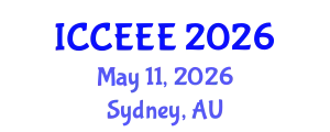 International Conference on Computing, Electrical and Electronic Engineering (ICCEEE) May 11, 2026 - Sydney, Australia
