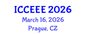 International Conference on Computing, Electrical and Electronic Engineering (ICCEEE) March 16, 2026 - Prague, Czechia