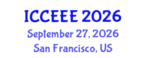 International Conference on Computing, Electrical and Electronic Engineering (ICCEEE) September 27, 2026 - San Francisco, United States