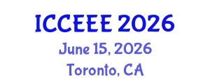 International Conference on Computing, Electrical and Electronic Engineering (ICCEEE) June 15, 2026 - Toronto, Canada