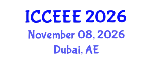 International Conference on Computing, Electrical and Electronic Engineering (ICCEEE) November 08, 2026 - Dubai, United Arab Emirates