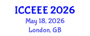 International Conference on Computing, Electrical and Electronic Engineering (ICCEEE) May 18, 2026 - London, United Kingdom
