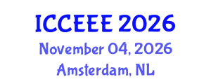 International Conference on Computing, Electrical and Electronic Engineering (ICCEEE) November 04, 2026 - Amsterdam, Netherlands