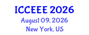 International Conference on Computing, Electrical and Electronic Engineering (ICCEEE) August 09, 2026 - New York, United States