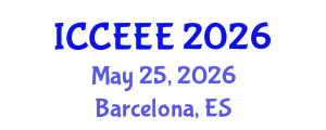 International Conference on Computing, Electrical and Electronic Engineering (ICCEEE) May 25, 2026 - Barcelona, Spain