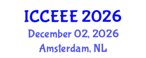 International Conference on Computing, Electrical and Electronic Engineering (ICCEEE) December 02, 2026 - Amsterdam, Netherlands