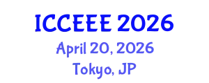 International Conference on Computing, Electrical and Electronic Engineering (ICCEEE) April 20, 2026 - Tokyo, Japan