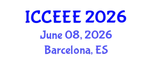 International Conference on Computing, Electrical and Electronic Engineering (ICCEEE) June 08, 2026 - Barcelona, Spain