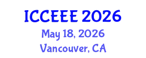 International Conference on Computing, Electrical and Electronic Engineering (ICCEEE) May 18, 2026 - Vancouver, Canada