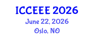 International Conference on Computing, Electrical and Electronic Engineering (ICCEEE) June 22, 2026 - Oslo, Norway