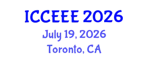 International Conference on Computing, Electrical and Electronic Engineering (ICCEEE) July 19, 2026 - Toronto, Canada