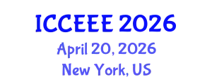 International Conference on Computing, Electrical and Electronic Engineering (ICCEEE) April 20, 2026 - New York, United States