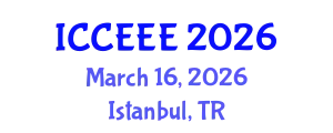International Conference on Computing, Electrical and Electronic Engineering (ICCEEE) March 16, 2026 - Istanbul, Turkey