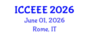 International Conference on Computing, Electrical and Electronic Engineering (ICCEEE) June 01, 2026 - Rome, Italy