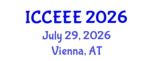 International Conference on Computing, Electrical and Electronic Engineering (ICCEEE) July 29, 2026 - Vienna, Austria