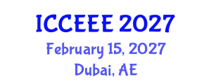International Conference on Computing, Electrical and Electronic Engineering (ICCEEE) February 15, 2027 - Dubai, United Arab Emirates