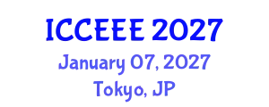 International Conference on Computing, Electrical and Electronic Engineering (ICCEEE) January 07, 2027 - Tokyo, Japan