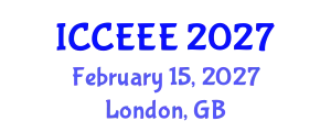 International Conference on Computing, Electrical and Electronic Engineering (ICCEEE) February 15, 2027 - London, United Kingdom
