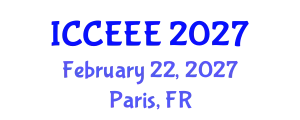 International Conference on Computing, Electrical and Electronic Engineering (ICCEEE) February 22, 2027 - Paris, France