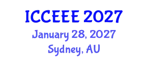International Conference on Computing, Electrical and Electronic Engineering (ICCEEE) January 28, 2027 - Sydney, Australia