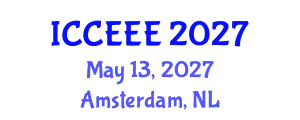 International Conference on Computing, Electrical and Electronic Engineering (ICCEEE) May 13, 2027 - Amsterdam, Netherlands
