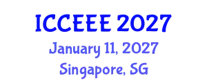 International Conference on Computing, Electrical and Electronic Engineering (ICCEEE) January 11, 2027 - Singapore, Singapore