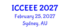 International Conference on Computing, Electrical and Electronic Engineering (ICCEEE) February 25, 2027 - Sydney, Australia