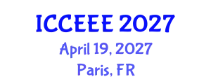 International Conference on Computing, Electrical and Electronic Engineering (ICCEEE) April 19, 2027 - Paris, France