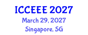 International Conference on Computing, Electrical and Electronic Engineering (ICCEEE) March 29, 2027 - Singapore, Singapore