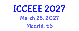 International Conference on Computing, Electrical and Electronic Engineering (ICCEEE) March 25, 2027 - Madrid, Spain