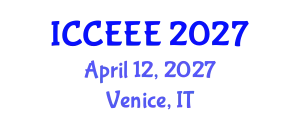 International Conference on Computing, Electrical and Electronic Engineering (ICCEEE) April 12, 2027 - Venice, Italy