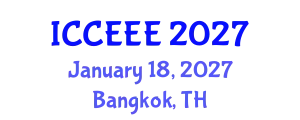 International Conference on Computing, Electrical and Electronic Engineering (ICCEEE) January 18, 2027 - Bangkok, Thailand
