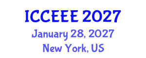 International Conference on Computing, Electrical and Electronic Engineering (ICCEEE) January 28, 2027 - New York, United States