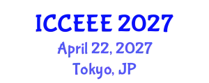 International Conference on Computing, Electrical and Electronic Engineering (ICCEEE) April 22, 2027 - Tokyo, Japan