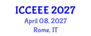 International Conference on Computing, Electrical and Electronic Engineering (ICCEEE) April 08, 2027 - Rome, Italy