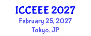 International Conference on Computing, Electrical and Electronic Engineering (ICCEEE) February 25, 2027 - Tokyo, Japan