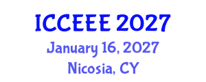 International Conference on Computing, Electrical and Electronic Engineering (ICCEEE) January 16, 2027 - Nicosia, Cyprus