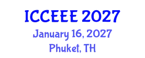 International Conference on Computing, Electrical and Electronic Engineering (ICCEEE) January 16, 2027 - Phuket, Thailand