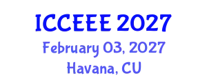 International Conference on Computing, Electrical and Electronic Engineering (ICCEEE) February 03, 2027 - Havana, Cuba